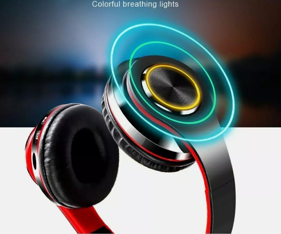 Cuffie Bluetooth con cambio colore